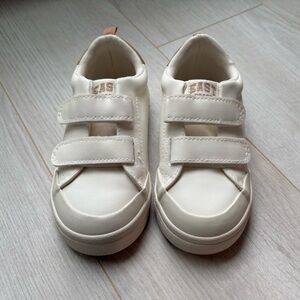 NWT - H&M | Kids White Sneakers with Velcro Straps
